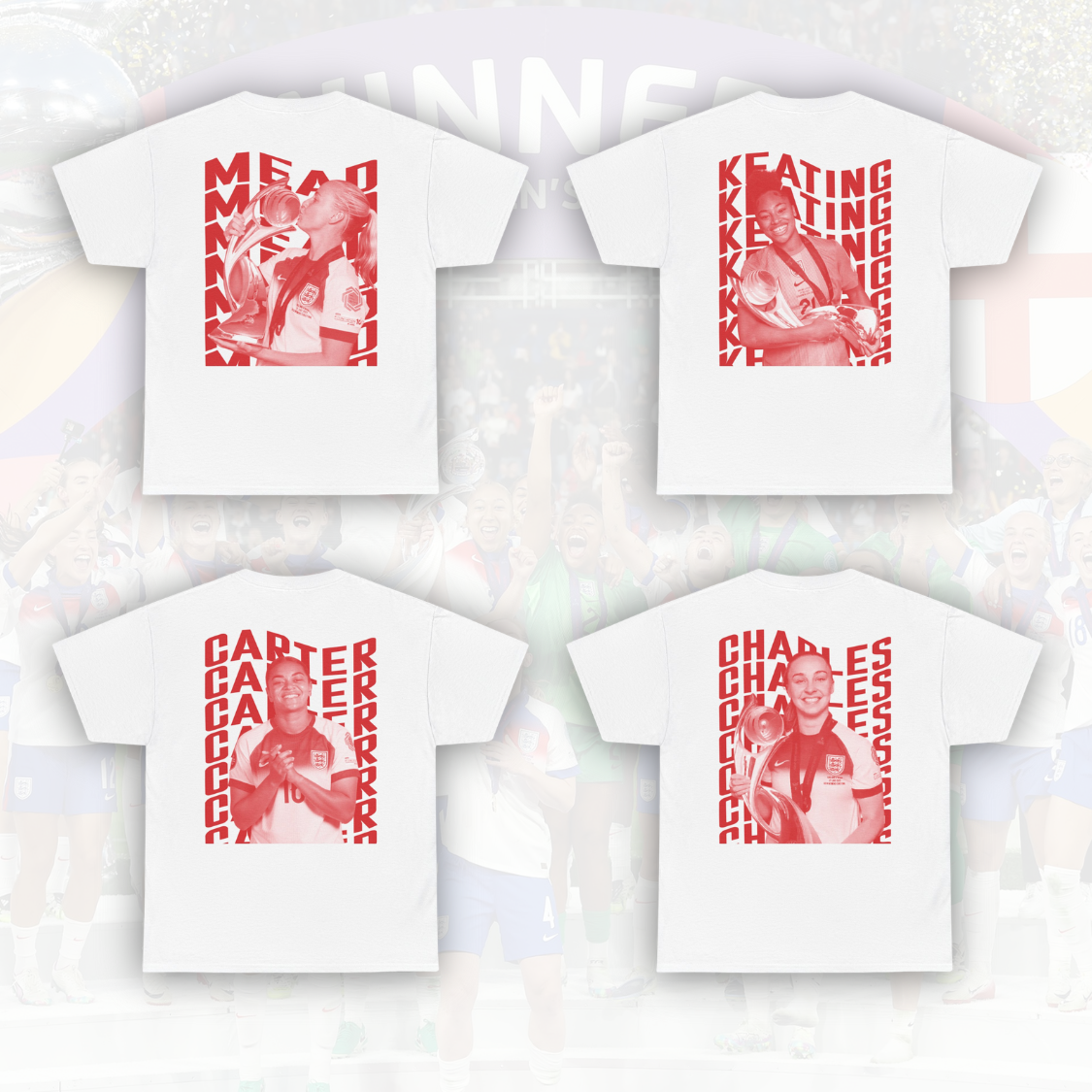 England Women Icons Tee