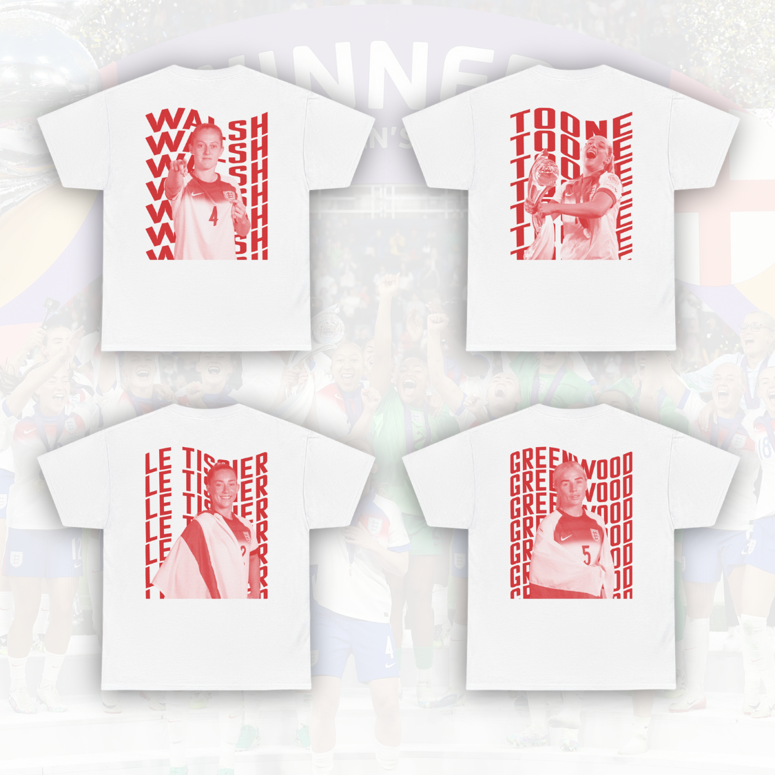 England Women Icons Tee