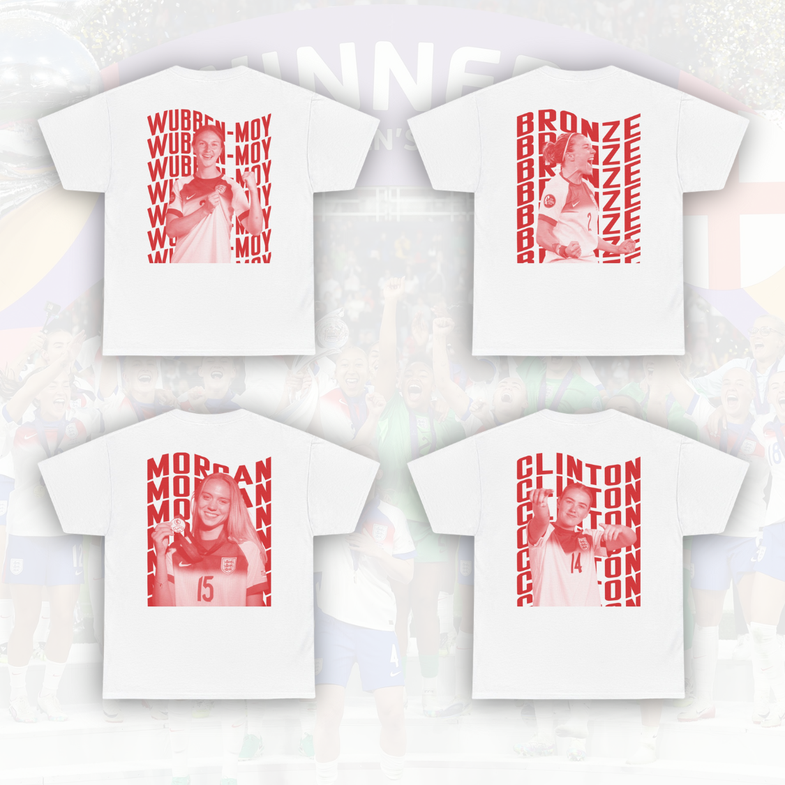 England Women Icons Tee