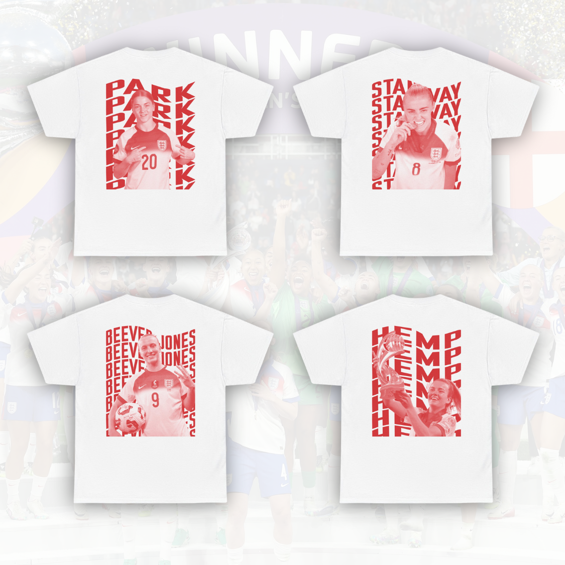 England Women Icons Tee