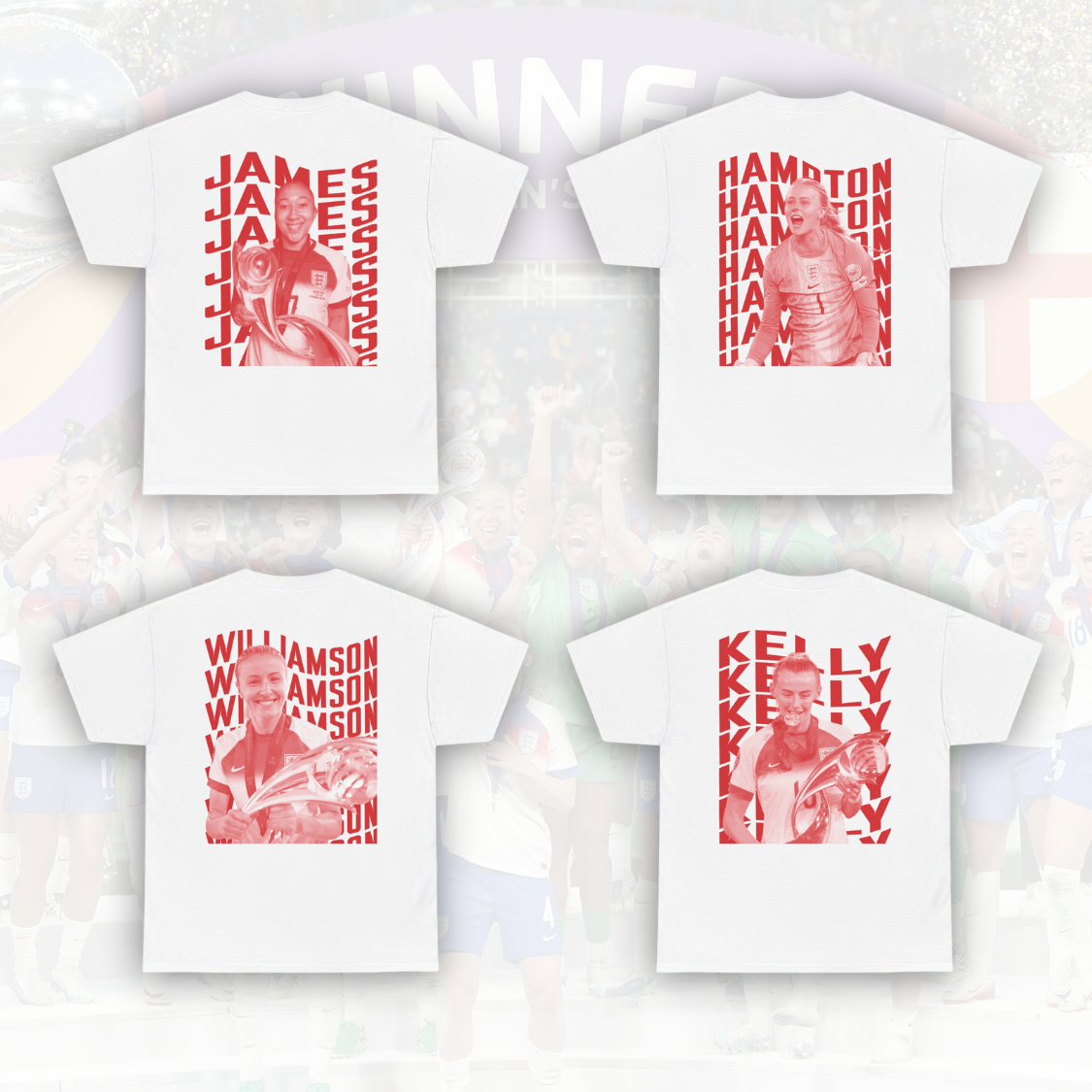 England Women Icons Tee