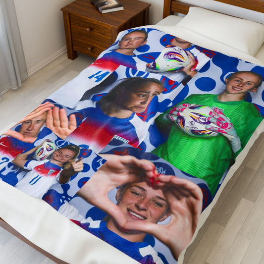 England Women Lionessses Blanket