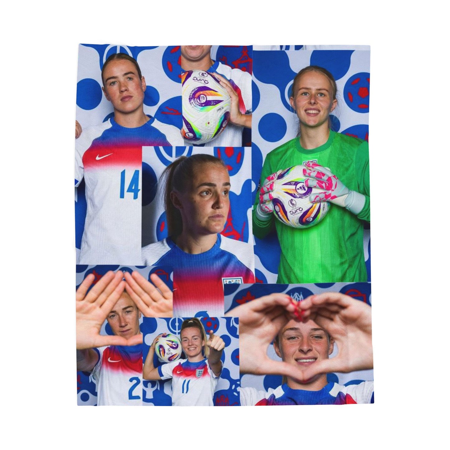 England Women Lionessses Blanket