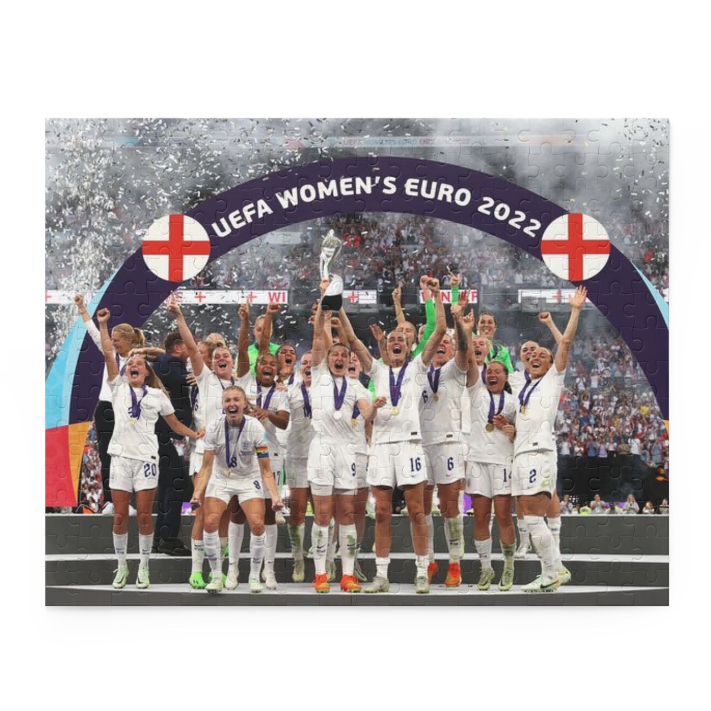 England Lionesses Women puzzles Euro 2022
