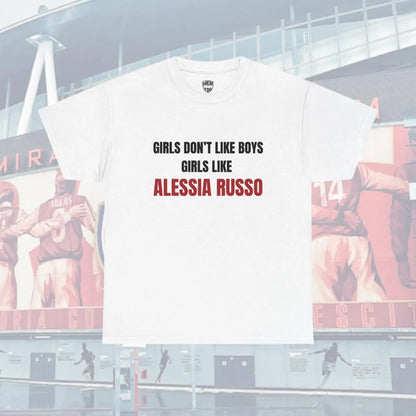 T-shirt “Girls Like” – Arsenal Women Edition