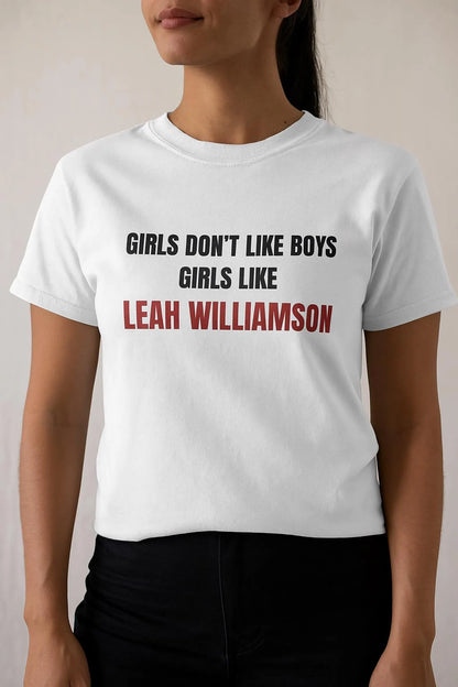 T-shirt “Girls Like” – Arsenal Women Edition