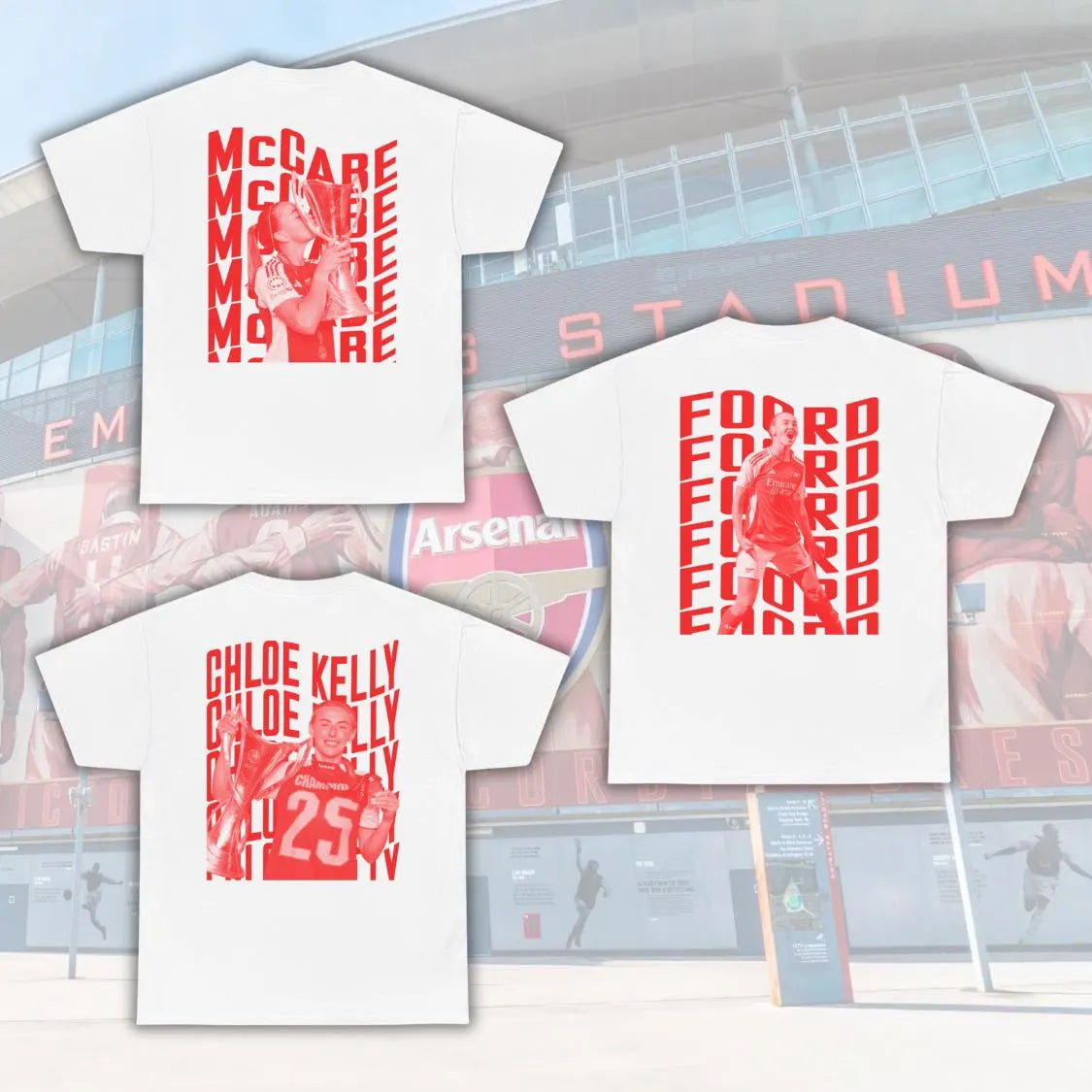 Arsenal Women Icons Tee Collection