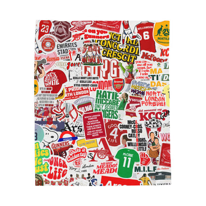 Arsenal Women Fc Blanket